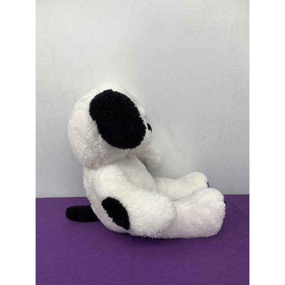 2015 Build-A-Bear Workshop Black White Cookies and Cream Puppy 16 inch Plush Stu - Picture 2 of 10